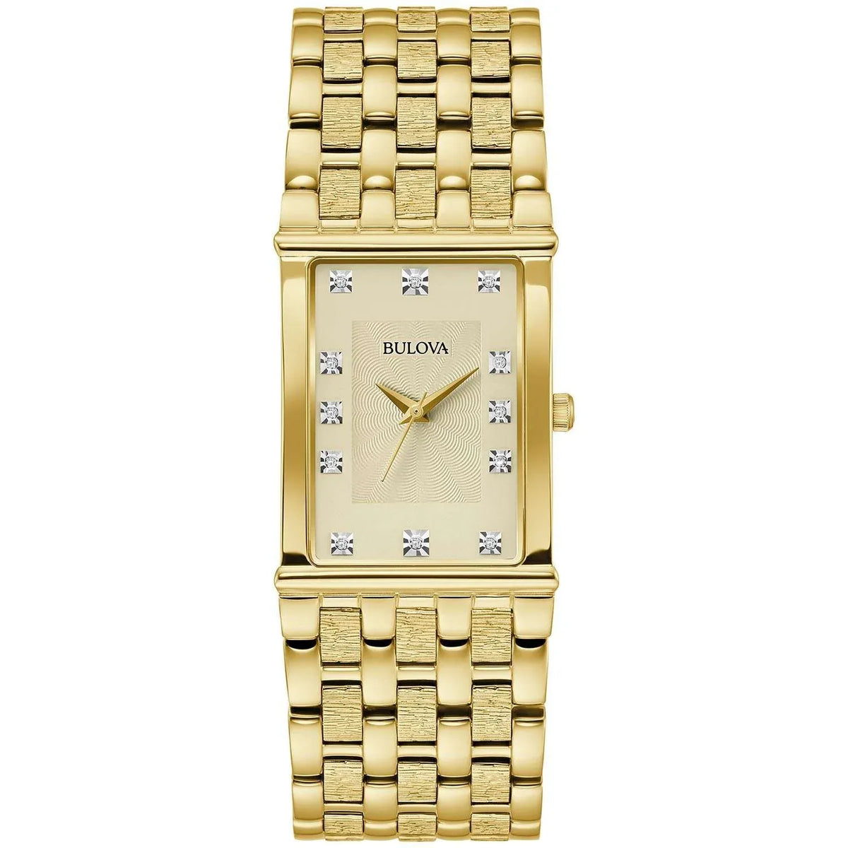 Bulova Modern Diamond Markers Bracelet Watch, 26mm - USA MEGA SHOP