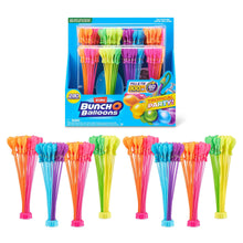 Tropical water balloon set with self-sealing sprues, assorted pink, orange, green, blue