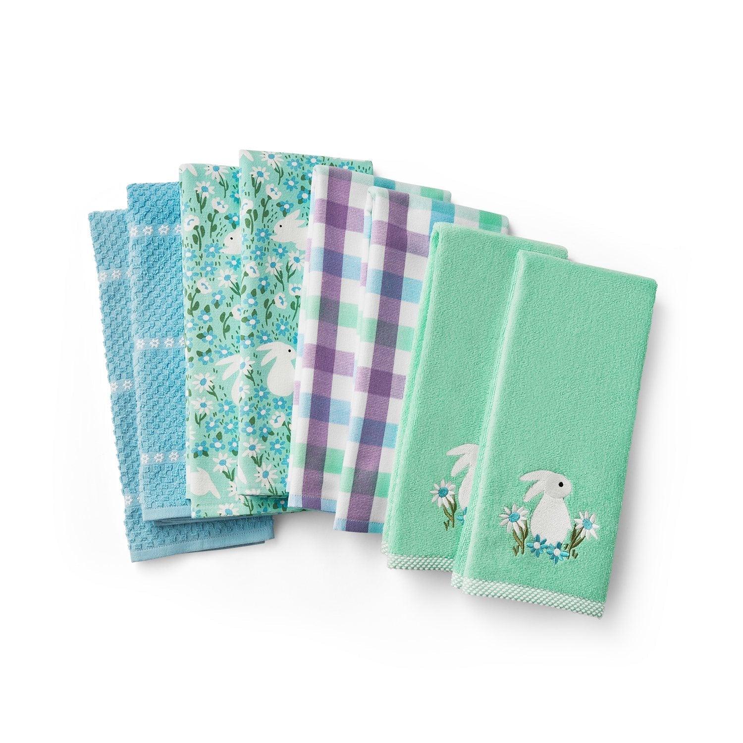 Member's Mark 8-Piece Kitchen Towel Set, Spring - USA MEGA SHOP