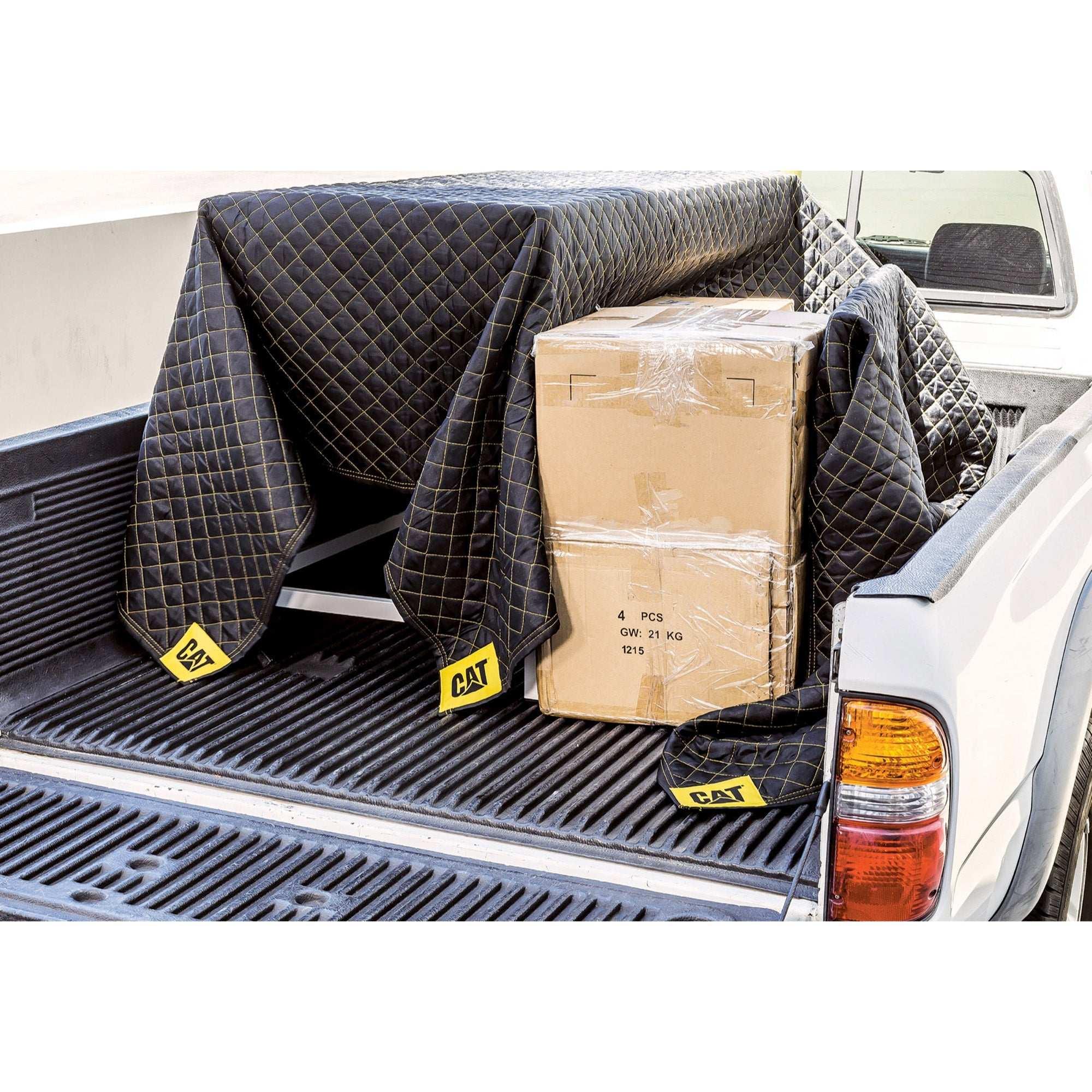 CAT 72" x 80" Non-Woven Utility Blanket, 2-Pack - USA MEGA SHOP
