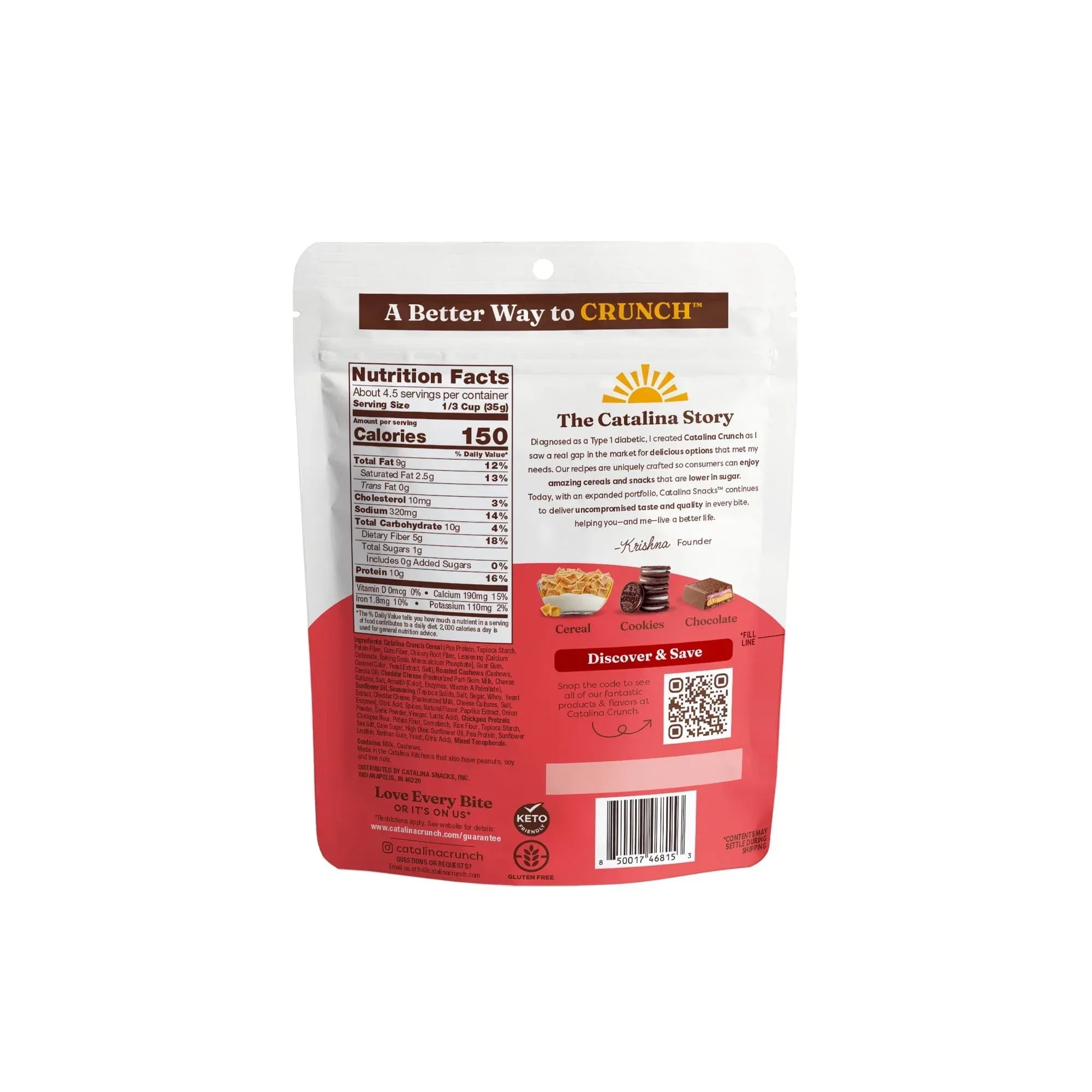Catalina Crunch Protein Snack Mix, 5.25 oz