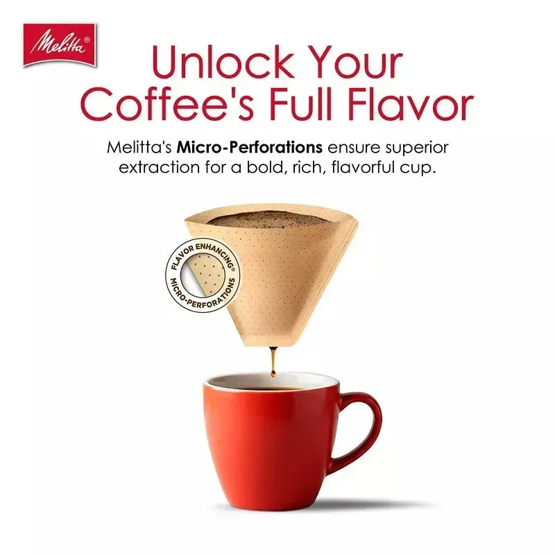 Melitta #4 Cone Coffee Filters, 300 ct.