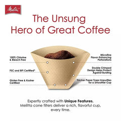 Melitta #4 Cone Coffee Filters, 300 ct.