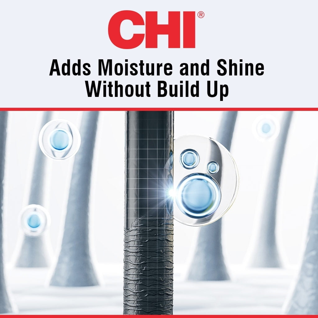 CHI Infra Silk Infusion Leave-In Treatment, Anti-Frizz Serum & Heat Protectant, 6 oz