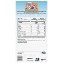 CLIF Bar variety pack back panel with Nutrition Facts and ingredient information