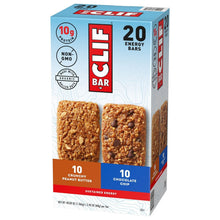 CLIF BAR Plant Based Energy Protein Bars, Variety Pack, 20 pk.