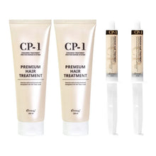 CP-1 premium hair treatment set: two cream tubes and two mini tubes