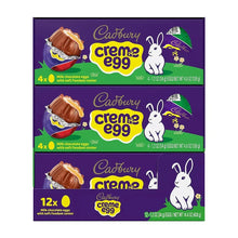 Chocolate Easter candy egg multipack box with creme egg branding