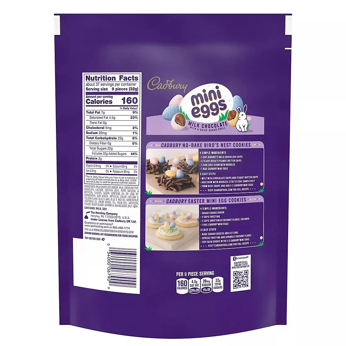 Cadbury Mini Eggs Easter Candy, 42 oz.