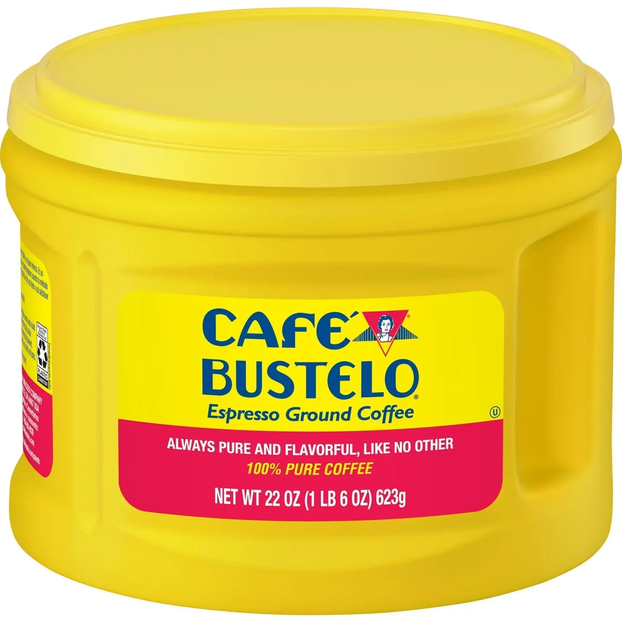Cafe Bustelo, Espresso Style Dark Roast Ground Coffee, 10 oz Can