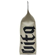 Cream whole bean coffee bag with black Whole Bean Coffee label and Vita logo