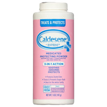 Caldesene Protecting Body Powder bottle, talc-free medicated powder with zinc oxide