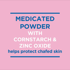 Caldesene Medicated Protecting Body Powder with Zinc Oxide and Cornstarch, Talc Free, 5 oz