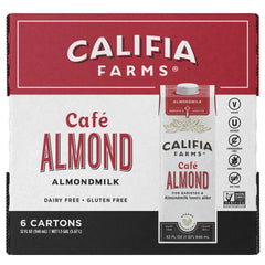 Califia Farms, Cafe Almond Milk, 32 oz, 6-count