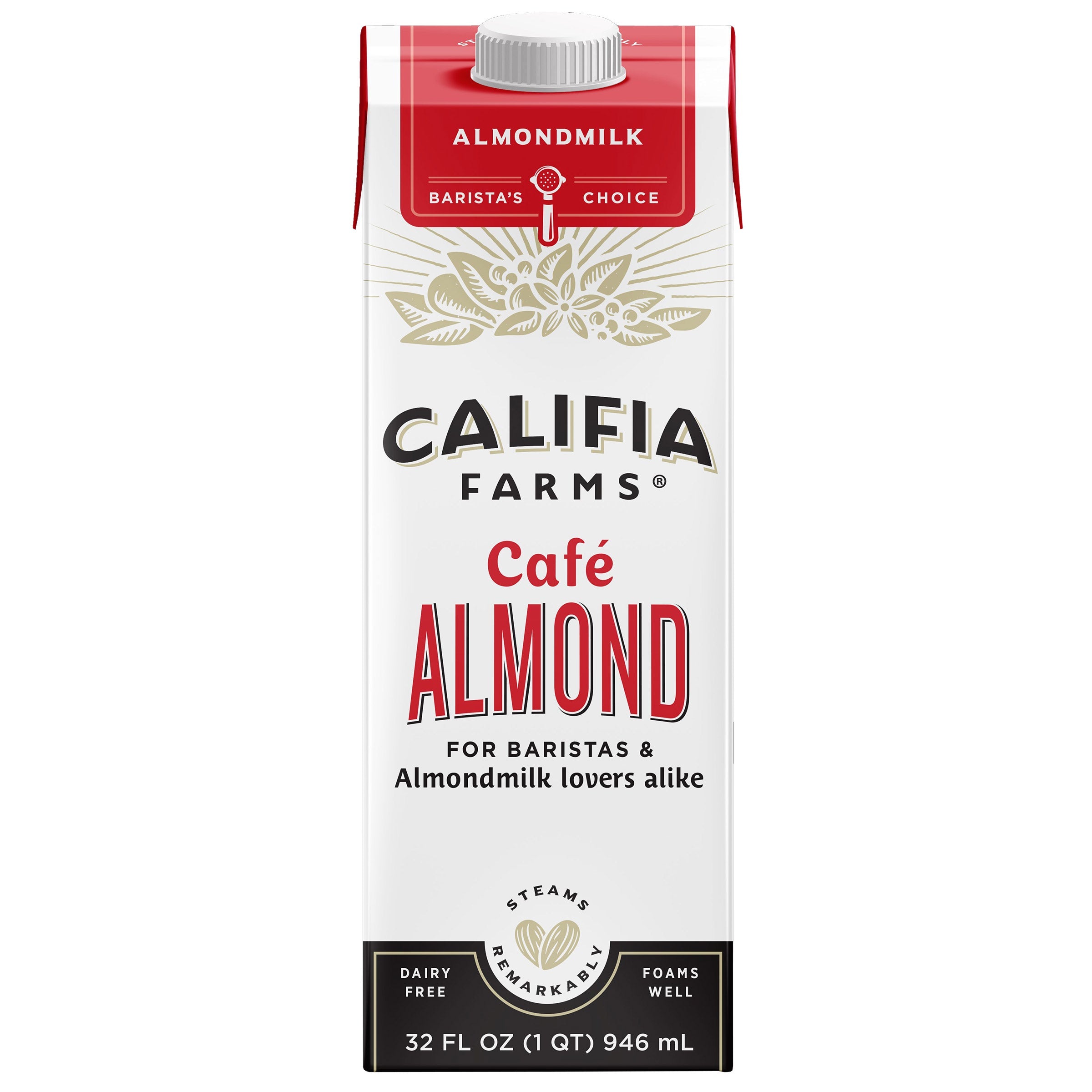Califia Farms, Cafe Almond Milk, 32 oz, 6-count