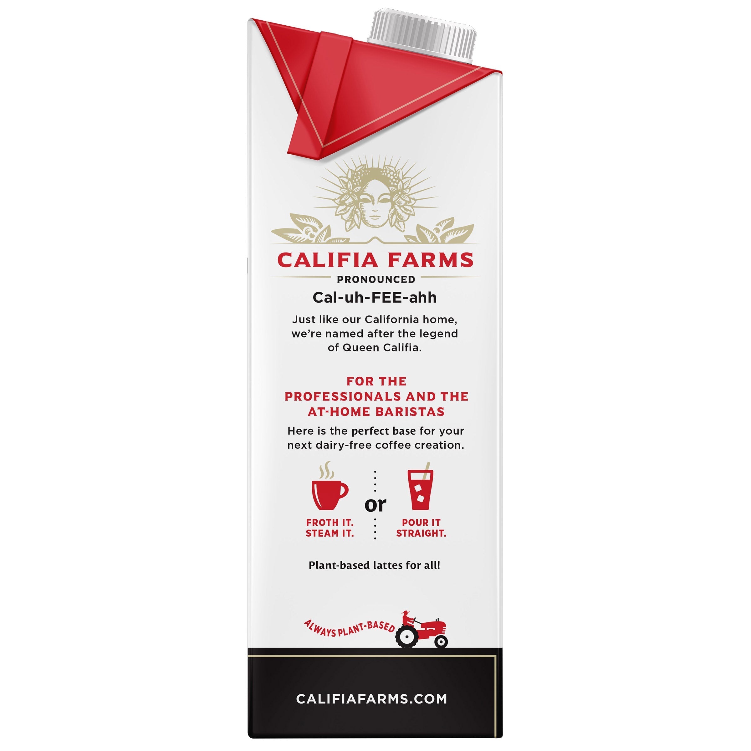 Califia Farms, Cafe Almond Milk, 32 oz, 6-count
