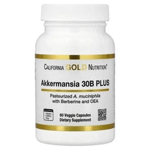 California Gold Nutrition Akkermansia 30B PLUS veggie capsule bottle