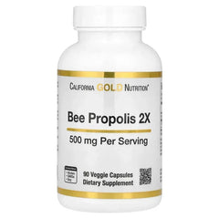 California Gold Nutrition, Bee Propolis 2X, Concentrated Extract, 500 mg