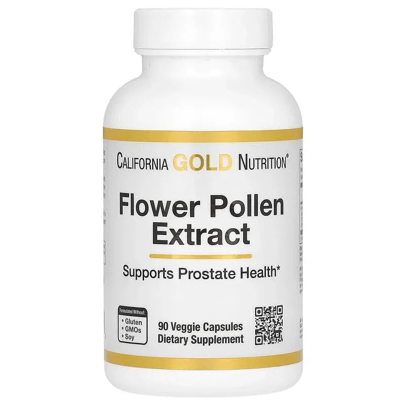 California Gold Nutrition, Flower Pollen Extract Blend, 90 Veggie Capsules - USA MEGA SHOP