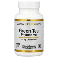 California Gold Nutrition, Green Tea Phytosome, 150 mg, 60 Veggie Capsules