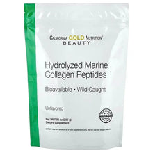 California Gold Nutrition Beauty collagen peptides pouch, unflavored, hydrolyzed marine