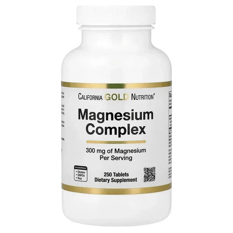 California Gold Nutrition, Magnesium Complex, 300 mg, 250 Tablets