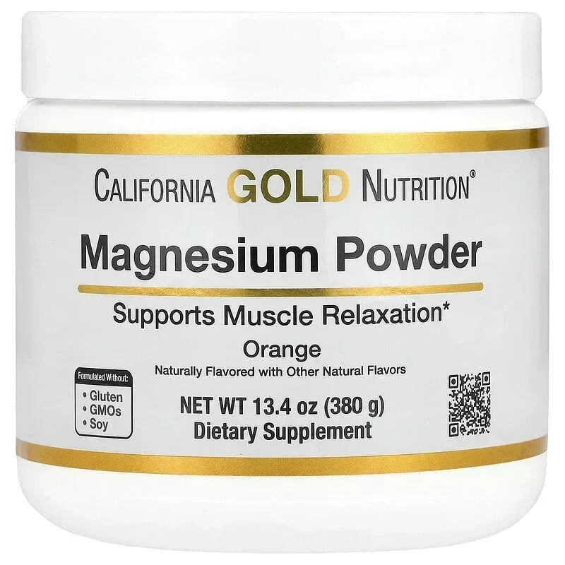 California Gold Nutrition, Magnesium Powder Beverage