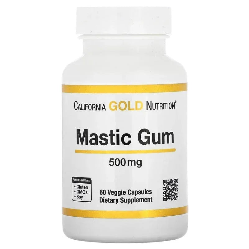 California Gold Nutrition, Mastic Gum, 500 mg