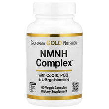 NMNH Complex supplement bottle, California Gold Nutrition, 60 veggie capsules