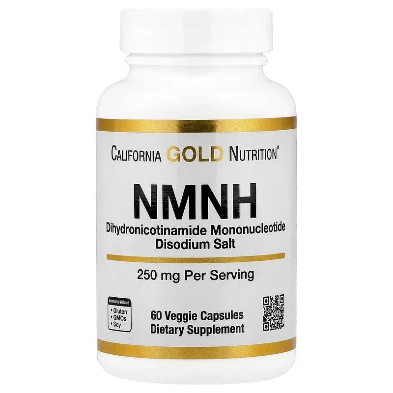 California Gold Nutrition, NMNH, 250 mg, 60 Veggie Capsules