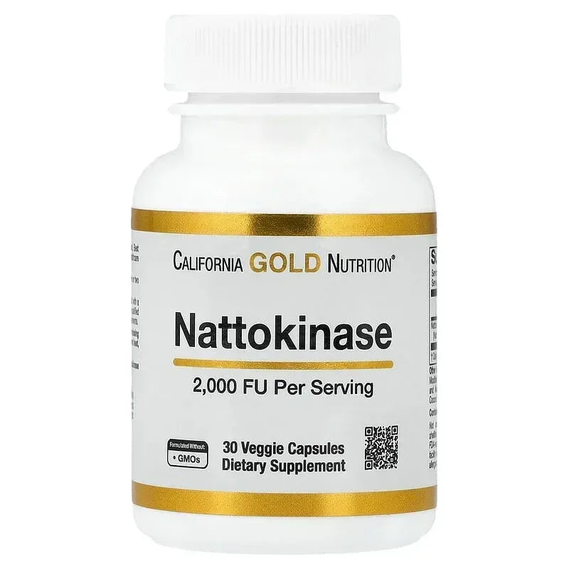 California Gold Nutrition, Nattokinase, Proteolytic Enzyme, 2,000 FUs