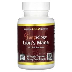 California Gold Nutrition, Organic Lion's Mane, 90 PlantCaps