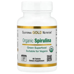 California Gold Nutrition, Organic Spirulina with Phycocyanin, and Chlorophyll