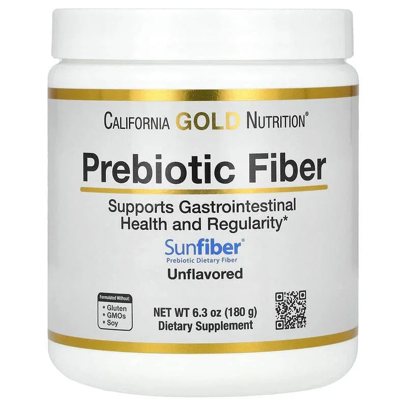 California Gold Nutrition, Prebiotic Fiber, 6.3 oz (180 g) - USA MEGA SHOP