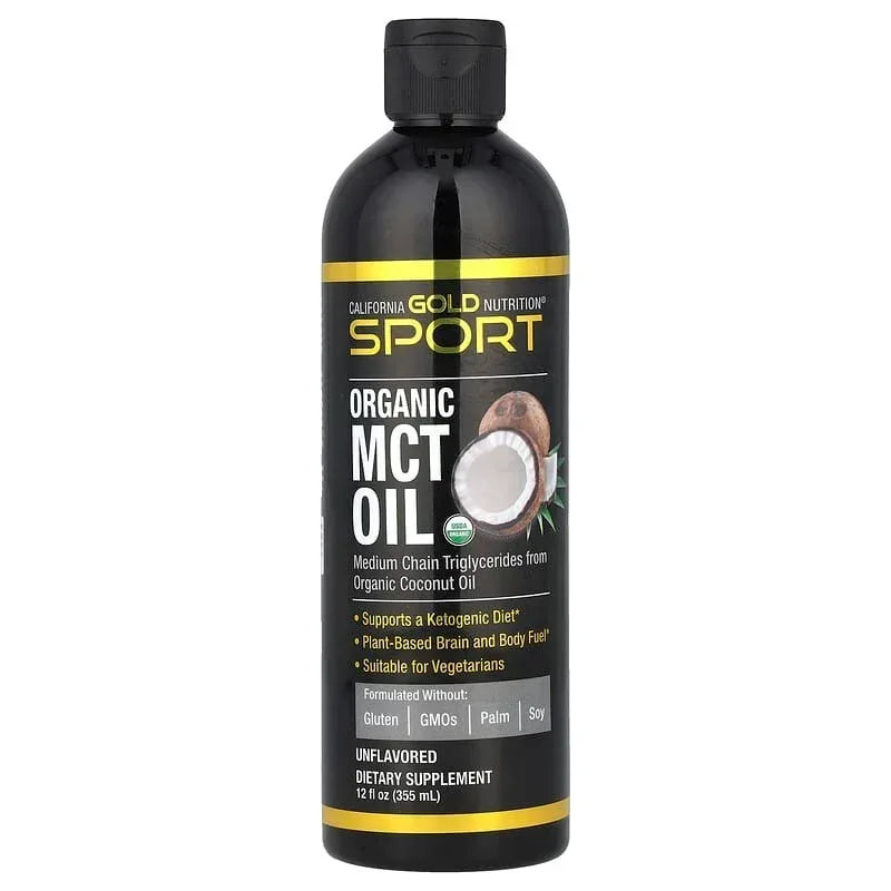 California Gold Nutrition, Sport, Organic MCT Oil, Unflavored
