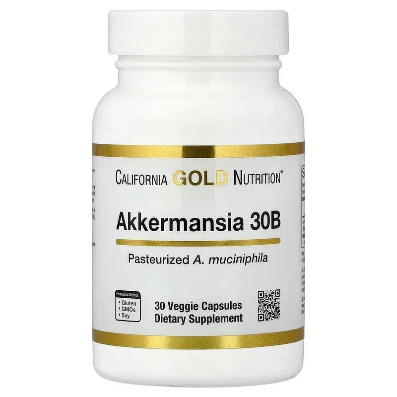California Gold Nutrition, Akkermansia 30B, 60 Veggie Capsules