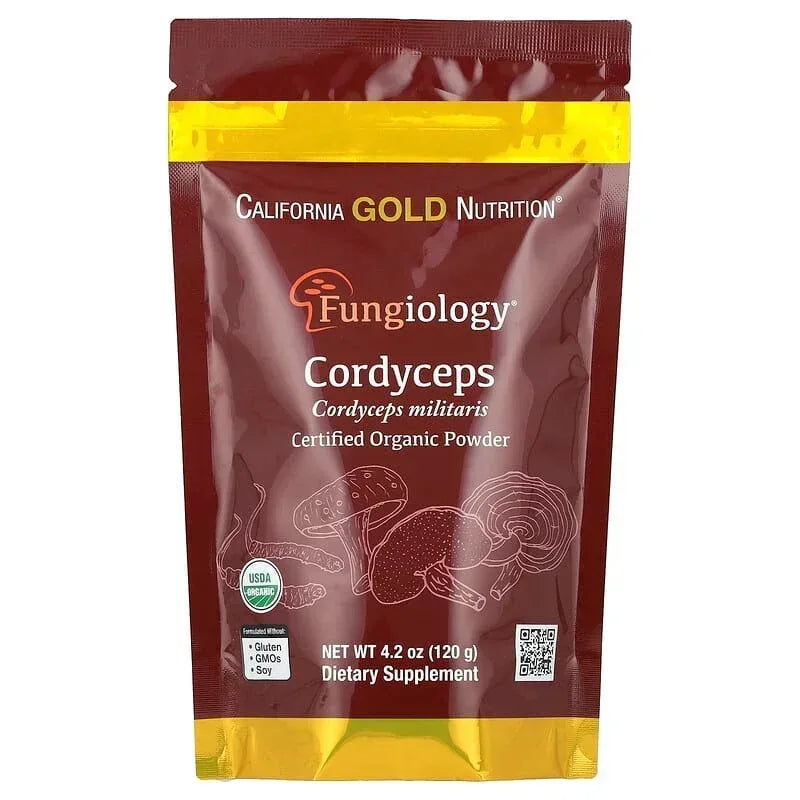 California Gold Nutrition, Fungiology®, Certified Organic Powder, 4.2 oz (120 g)