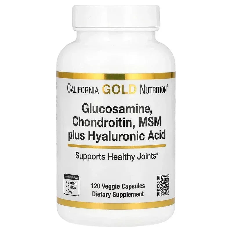 California Gold Nutrition, Glucosamine, Chondroitin, MSM plus Hyaluronic Acid