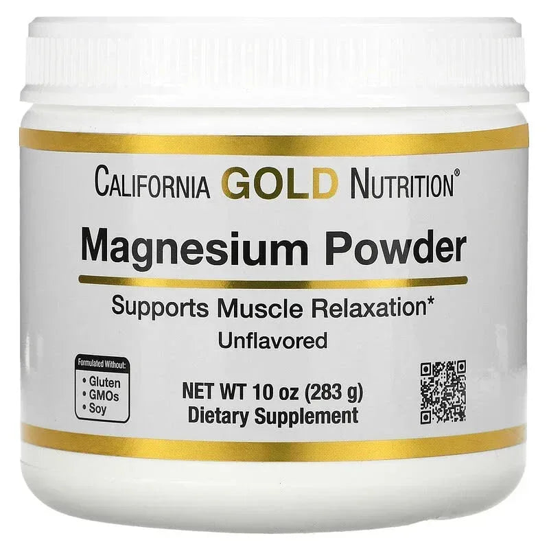 California Gold Nutrition, Magnesium Powder Beverage