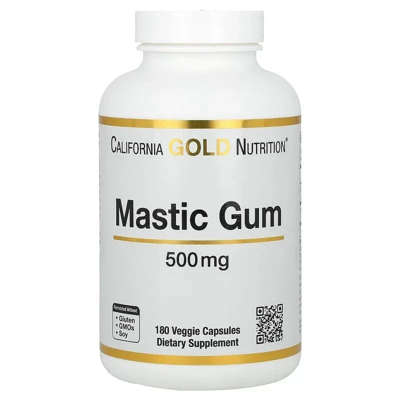 California Gold Nutrition, Mastic Gum, 500 mg