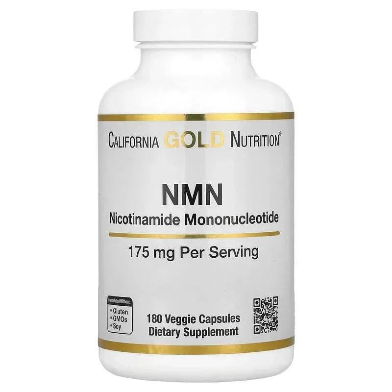 California Gold Nutrition, NMN, 175 mg, 60 Veggie Capsules