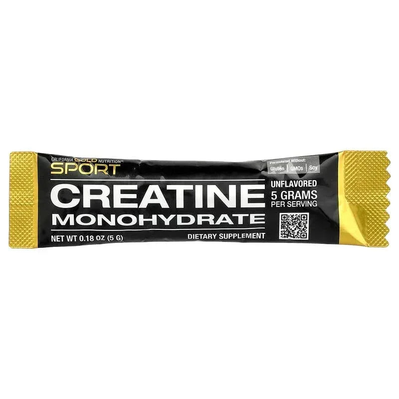 California Gold Nutrition, Sport, Pure Creatine Monohydrate, Unflavored, 1 lb (454 g)