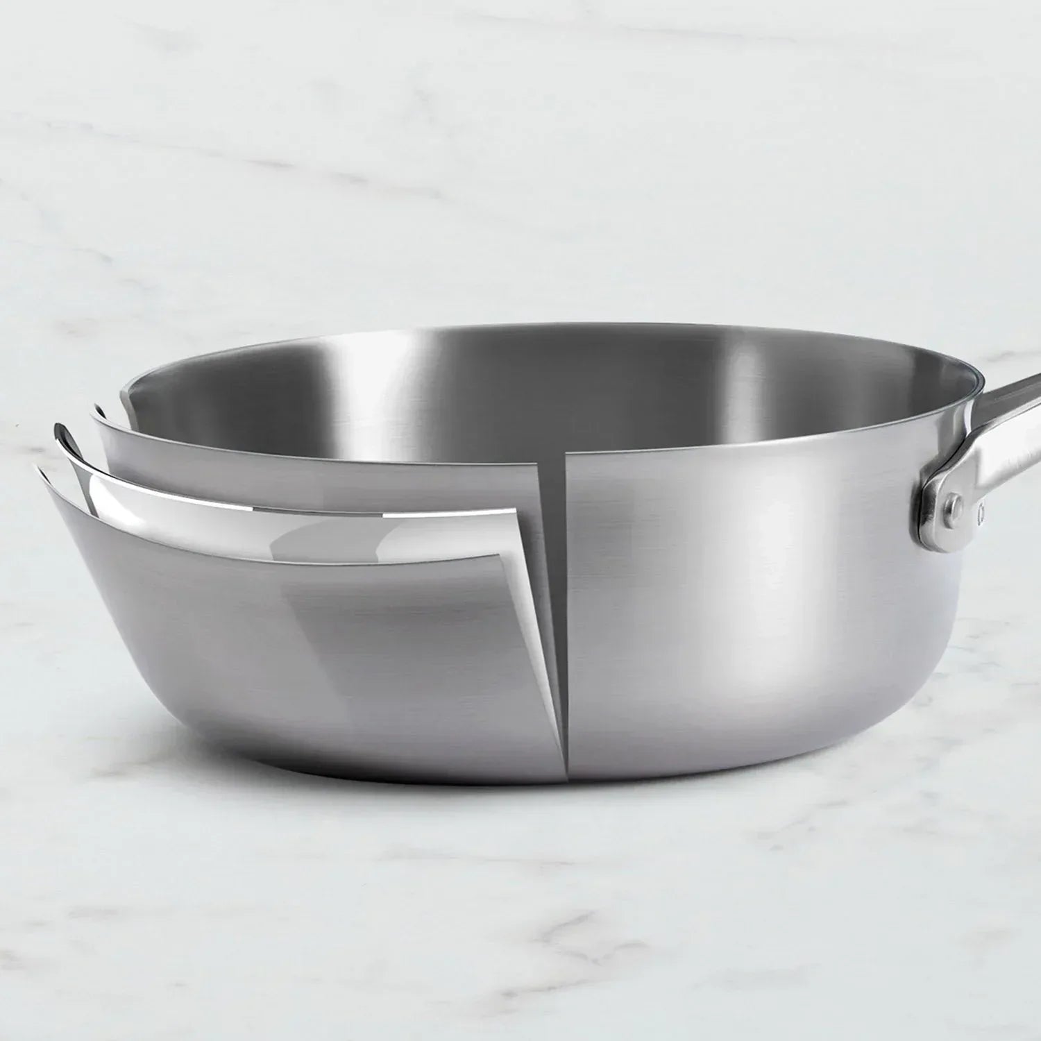 Calphalon Premier 12-Piece Triply Stainless Steel Cookware Set