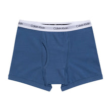 Blue boys boxer brief with Calvin Klein logo waistband