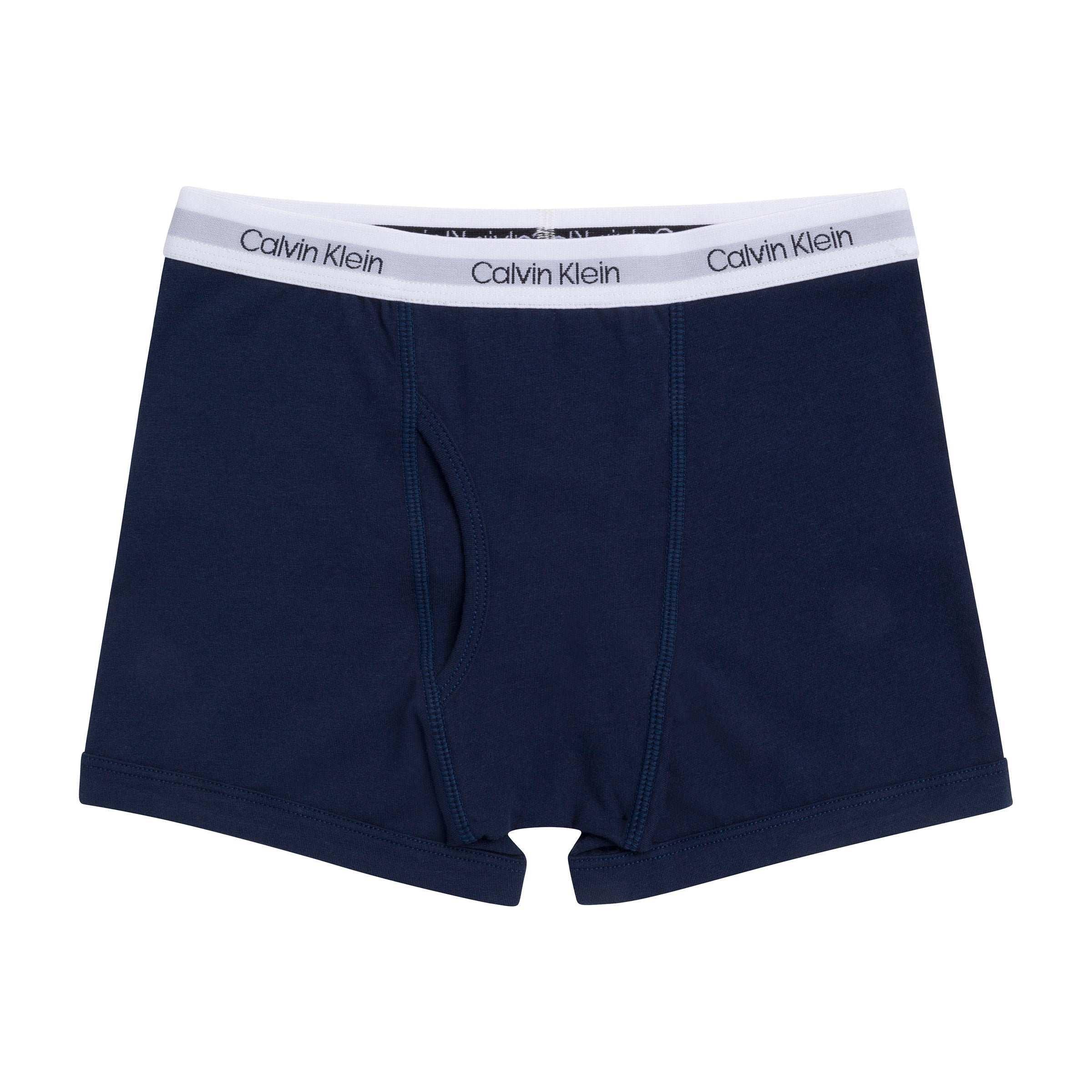 Calvin Klein Youth Boxer Brief Underwear, 6-pack - USA MEGA SHOP