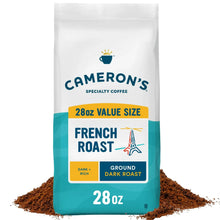 Cameron's French Roast ground coffee bag, 28 oz, dark roast