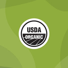 USDA Organic certification seal on coffee packaging
