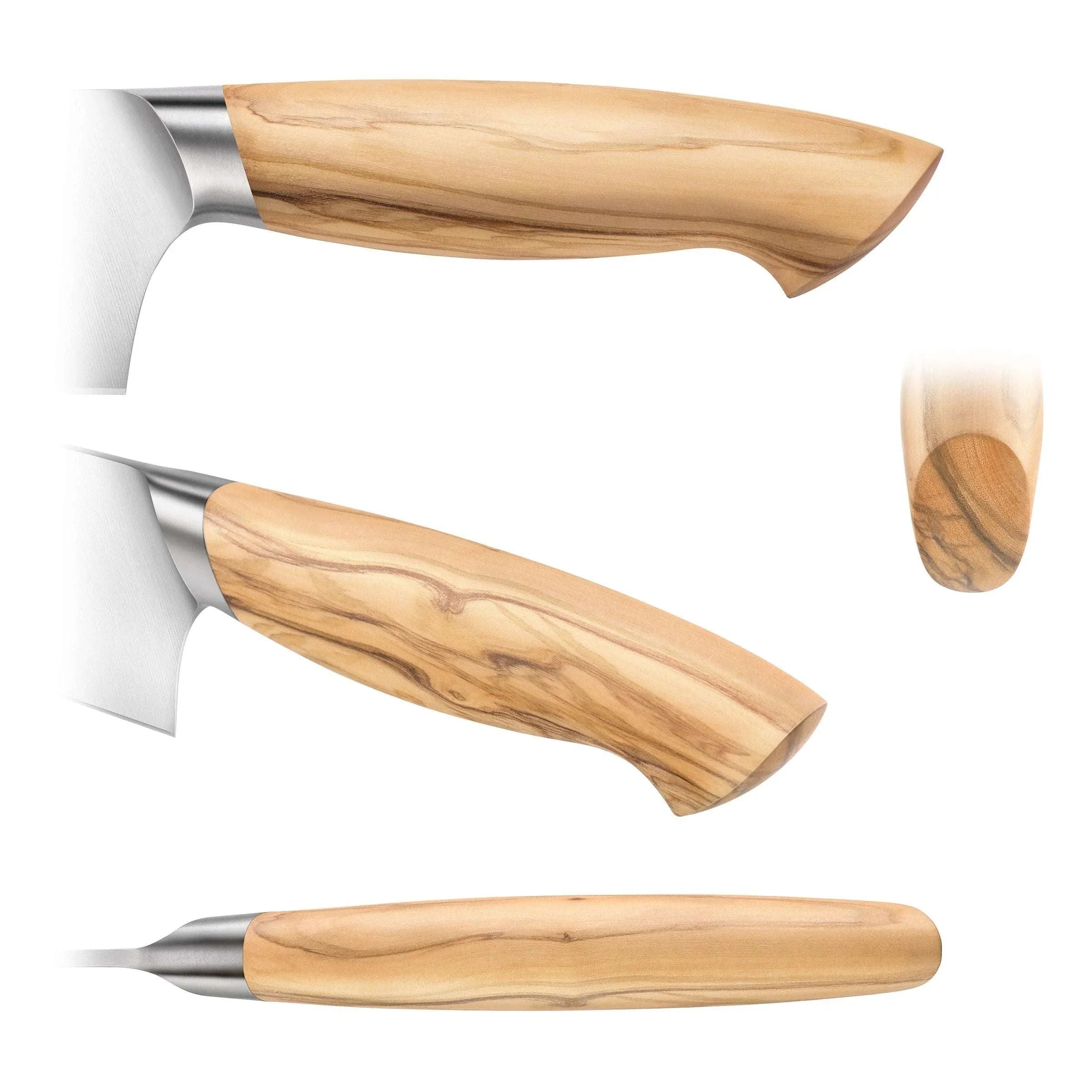 Cangshan OLIV Series Swedish Steel 15-Piece Knife Block Set, Maple Block - USA MEGA SHOP
