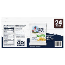 Cape Cod Kettle Cooked Chips, Original, 1 oz, 24-count