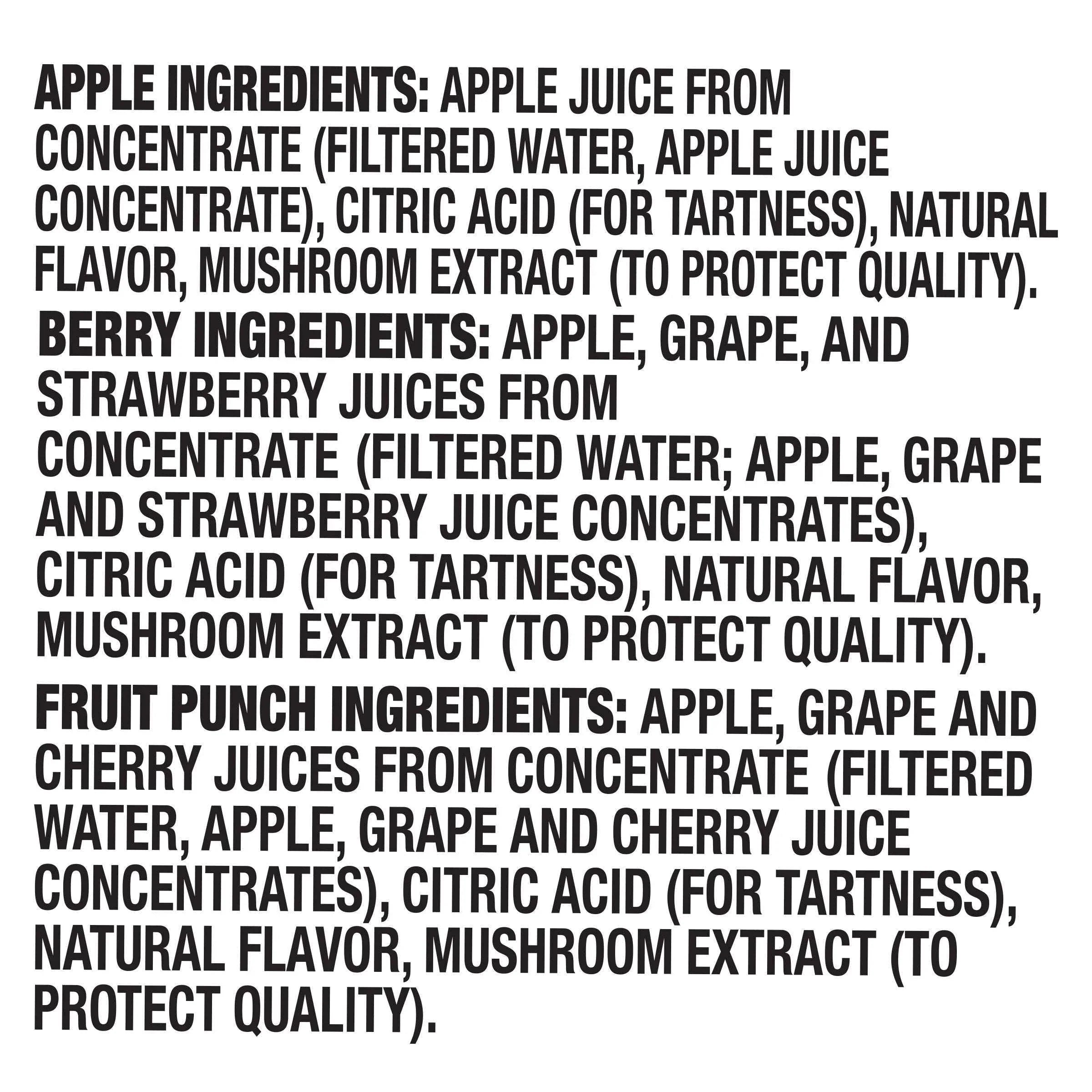 Capri Sun, 100% Juice, Variety Pack, 6 fl oz, 40-count - USA MEGA SHOP